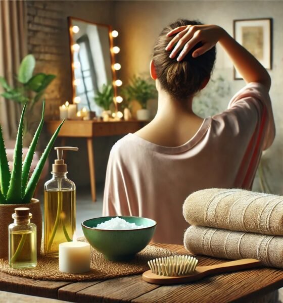 pain in hair roots home remedy