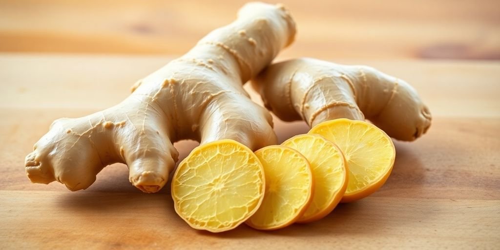 ginger Fresh ginger root for tea or cooking