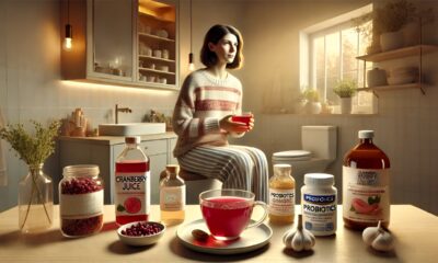 when i pee it hurts at the end female home remedy