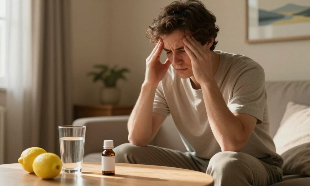 how to get rid of alcohol induced migraine