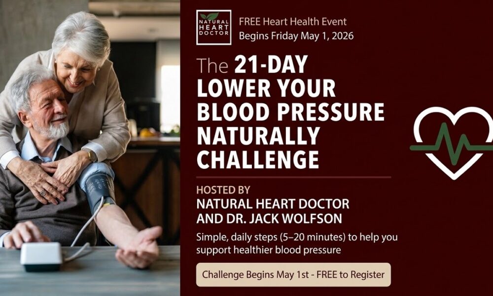 The 21-Day Lower Your Blood Pressure Naturally Challenge
