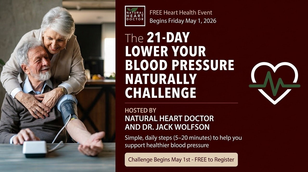 The 21-Day Lower Your Blood Pressure Naturally Challenge