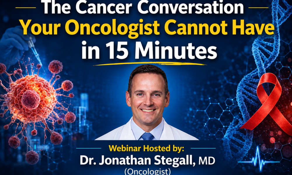 The Cancer Conversation Your Oncologist Cannot Have in 15 Minutes