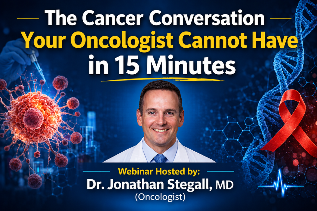 The Cancer Conversation Your Oncologist Cannot Have in 15 Minutes

