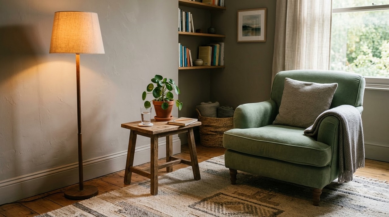 Calm and welcoming therapy room representing the treatment options available for high-functioning depression including CBT and CBASP