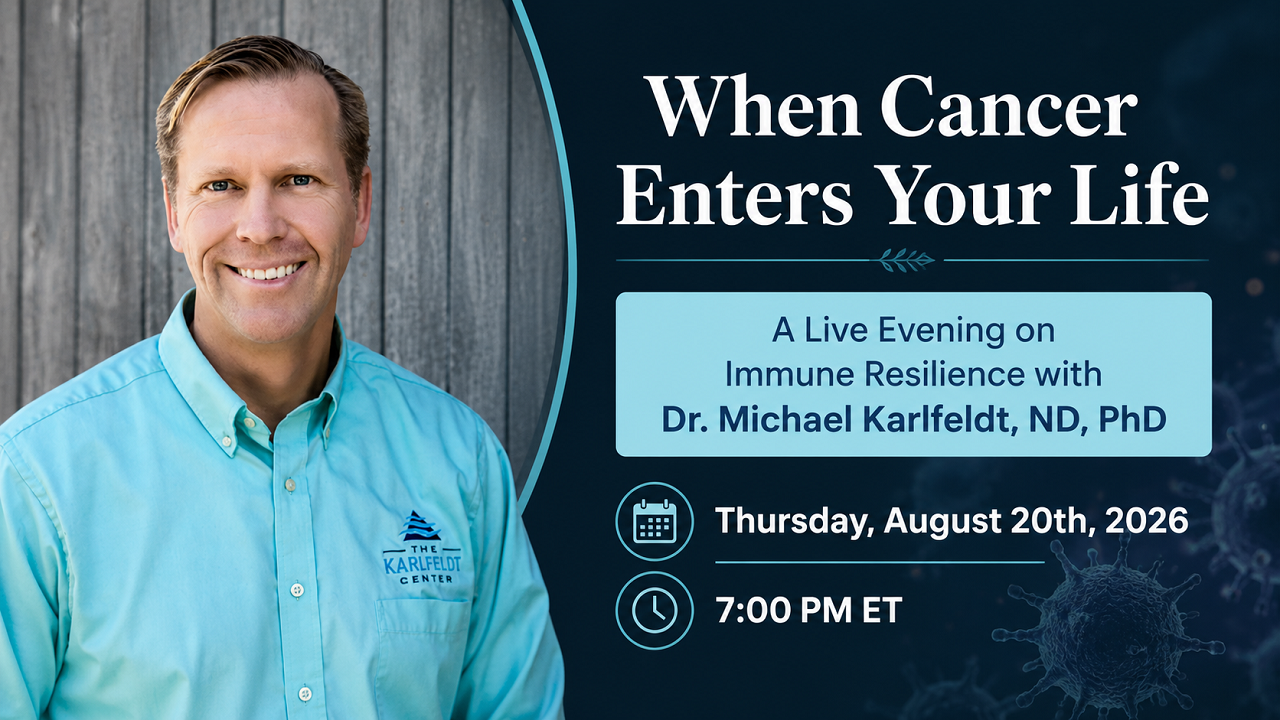 When Cancer Enters Your Life webinar